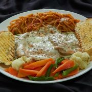 Cheesy Oregano Steak Chicken