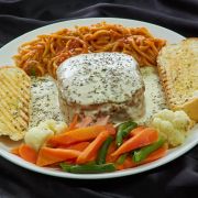 Cheesy Oregano Steak